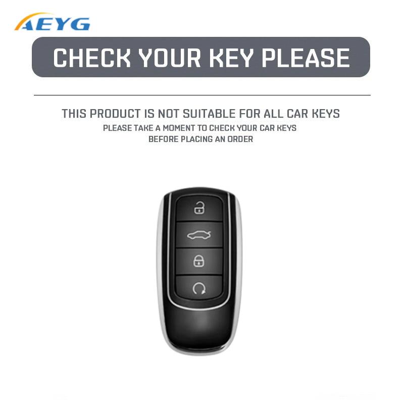 For Chery Omoda 5 C5 Tigo 7 8 Pro Max Tigo 7 8 Plus Arrizo 5 Plus Soft Tpu Car Key Case Cover Holder Fob Keychain Accessories