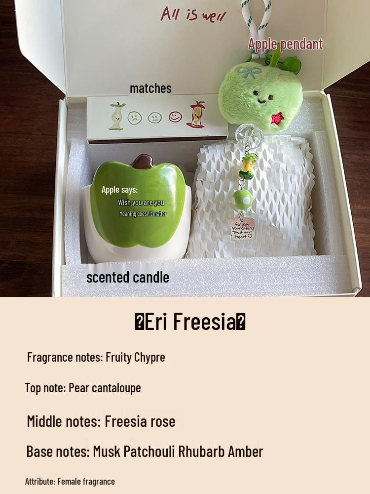 Apple Story Niche Bedroom Candles – Ideal Birthday Gifts for Men, Women, and Best Friends
