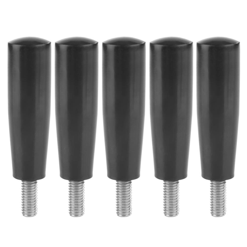 5PCS Bakelite Grip Revolving Handle Nuts Included Machine Control Knob  Lathe Machine Use