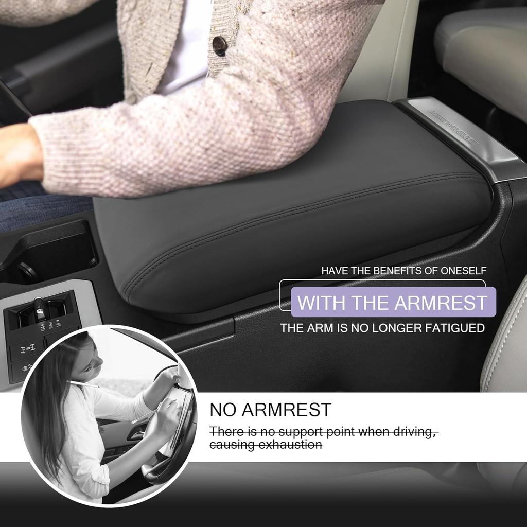 LUWU Center Console Cover Compatible With 2024 2025 Land Cruiser Accessories 2025 Land Cruiser Prado LC250 Land Cruiser 250 Armrest Cover Center