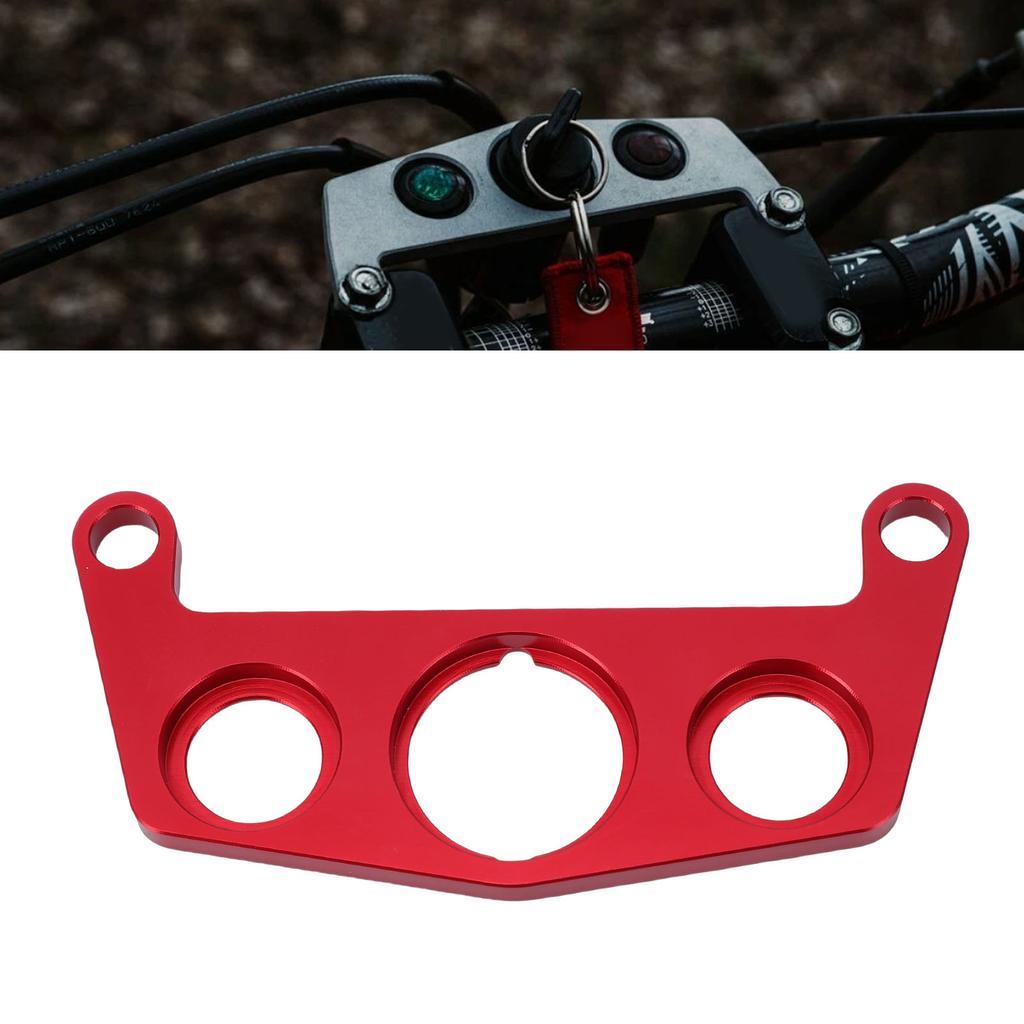 Key   and Indicator Light Mount Replacement for Pro Taper Handlebar Clamps Risers Aluminum