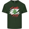 Torn Lebanon Flag Lebanese Day Football Unisexs Light Cotton TShirt