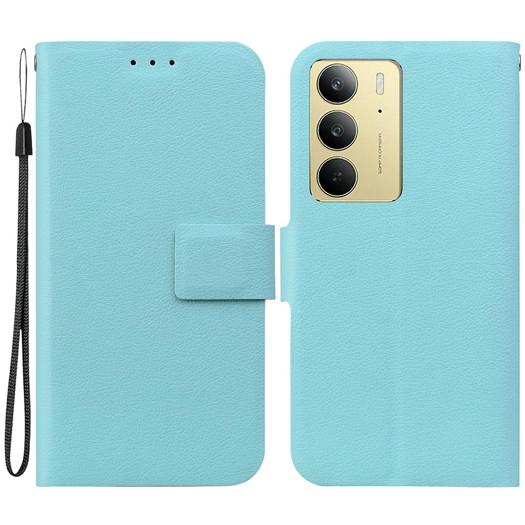 For Realme C75 4G Case Ultra-Thin PU Leather+TPU Phone Cover with Card Slot