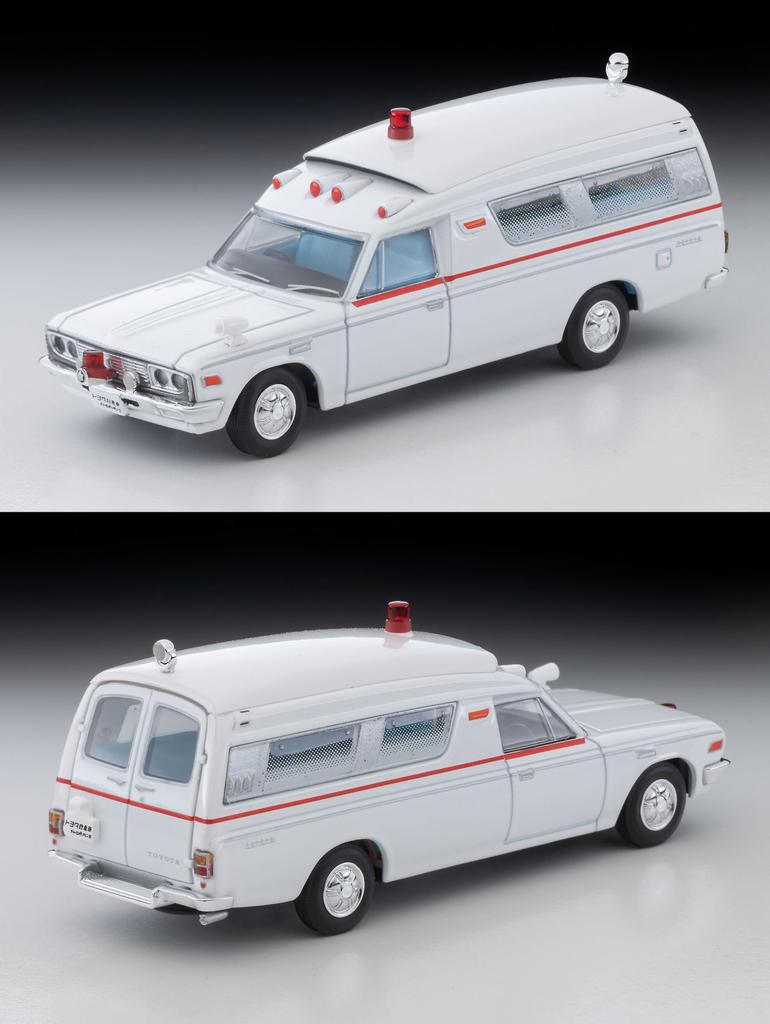 TOMYTEC Tomica Limited Vintage Scale Toyota Ambulance FS55V Type 333906 1/64 LV-216a (Finished Model)