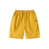 Boys' Mountain Style Shorts Summer Kids Fifth Pants Children's Clothing Baby Boys' Middle Pants Thin Casual Pants Solid Color Mid-Waist