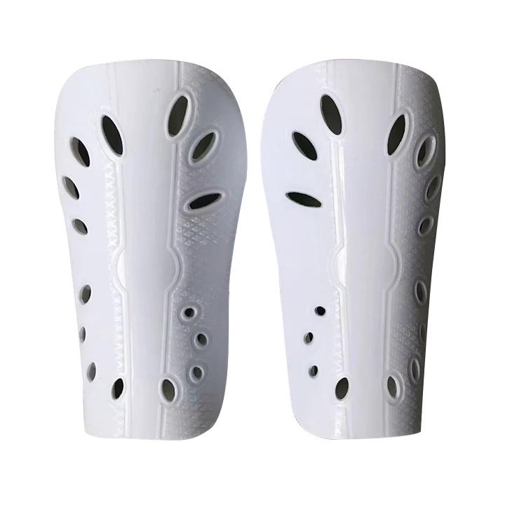 1 Pair Breathable Soccer Shin Guards Plastic Football Leg Protector For Kids Adults Protective Gear Shin Pads