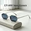 New Stylish High Quality HD Ultralight UV400 Sunglasses Outdoor Vintage Comfortable Eyeglasses Anti-UV Sunscreen Eyewear Unisex