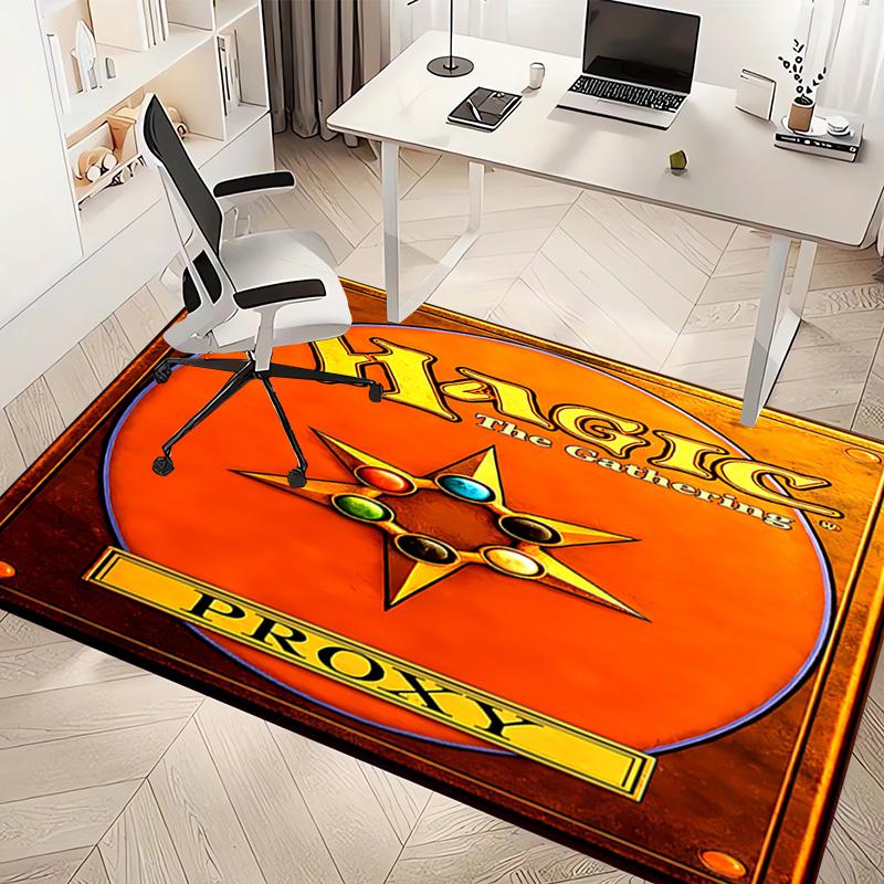 Magic The Gathering Print Area Rug - Soft,Washable Non-Slip Indoor Mat,Living Room,Home Office Decorative Rug