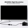 Fast Speed Video Male to Female Connector Cable Conversion Wire Line Supports 4K 60Hz for Home Entertainment