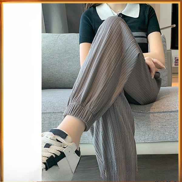 Été Femmes Pantalon Lanterne Décontracté Léger Pantalon de Jogging Anti-Moustiques