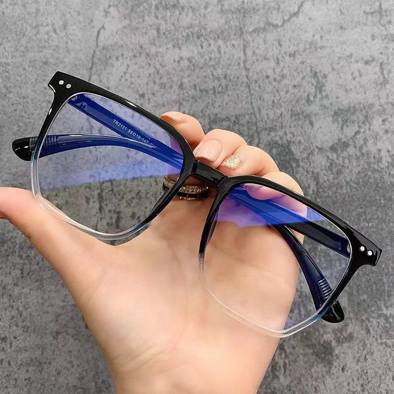 1pc Round Eyewear Transparent Computer Glasses Frame Women Men Anti Blue Light Blocking Glasses Optical Spectacle Eyeglass