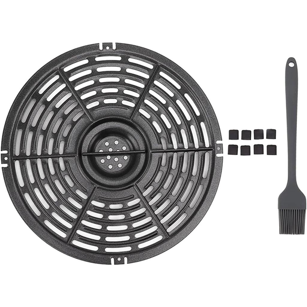Multifunctional Air Fryer Grilling Pan Air Fryer Cooking Tray Air Fryer Baking Pan Air Fryer Accessory for Air Fryer