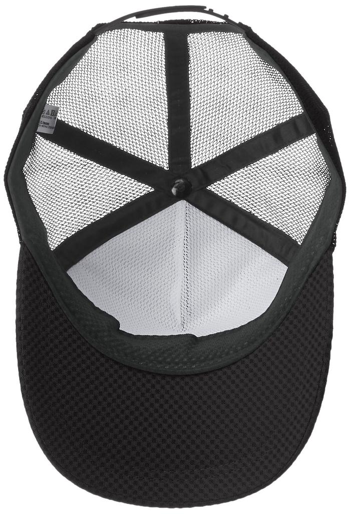 Mizuno Tennis Size F for Club Activities and Practice Cap, 62JW8002, Black/Gold, (56-60cm), Unisex,