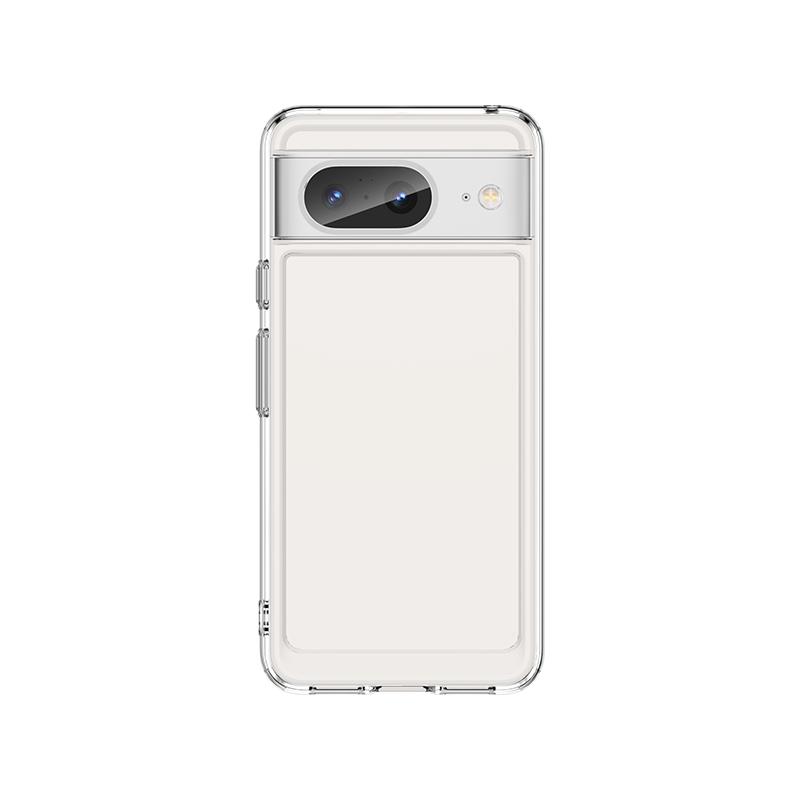 For Google Pixel 8 Case Transparent TPU Capa Google Pixel 8 Pro 8A 7 Pro 7A Case Luxury Silicone Bumper Protector Pixel 8 Cover