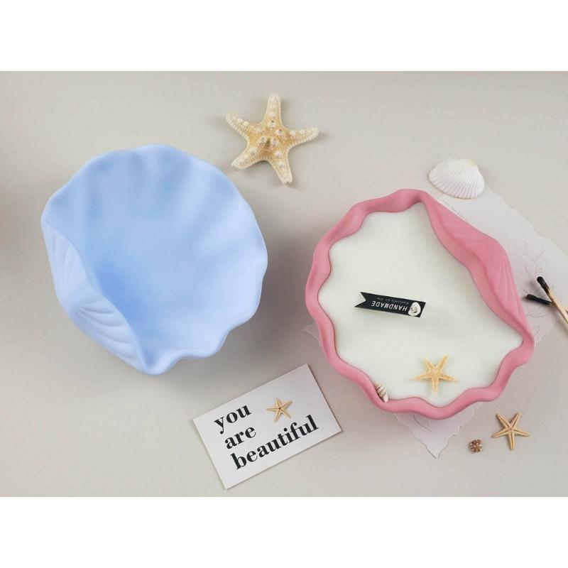 Versatile Candle Mold Conch Shaped Silicone Mold lNon-stick Easy To Mold for Making Candle Plaster Home Decorations