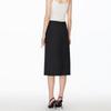 VEROMODA High-Waist Twist Slit Straight Skirt