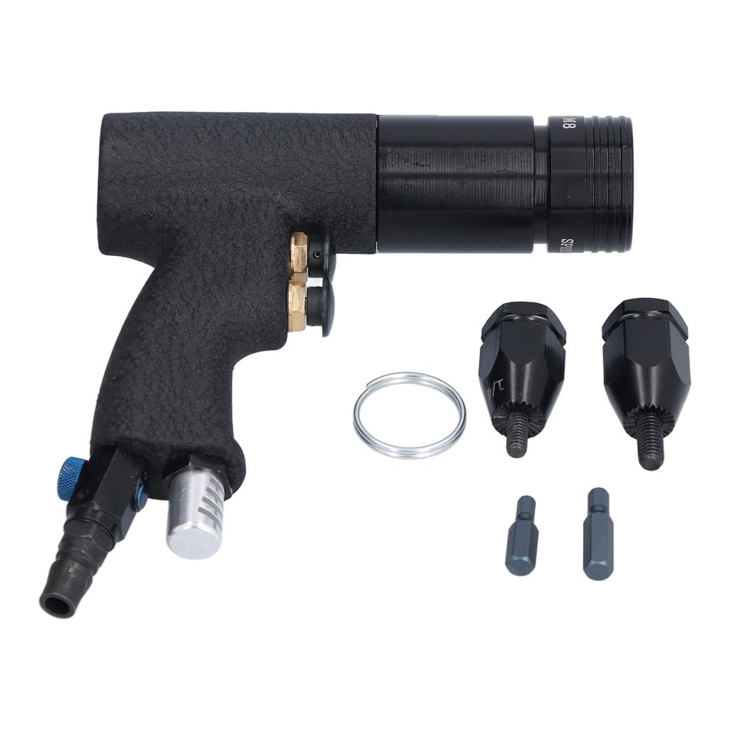 Pneumatic Rivet Nut Gun Pull Riveting Air Riveter Tool British System 14 516 KV?803BA