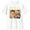 Dewey Poster T Shirt Summer  Cotton T-Shirts For Men Harajuku Printed Tee Shirt Short Sleeve Streetwear Clothing