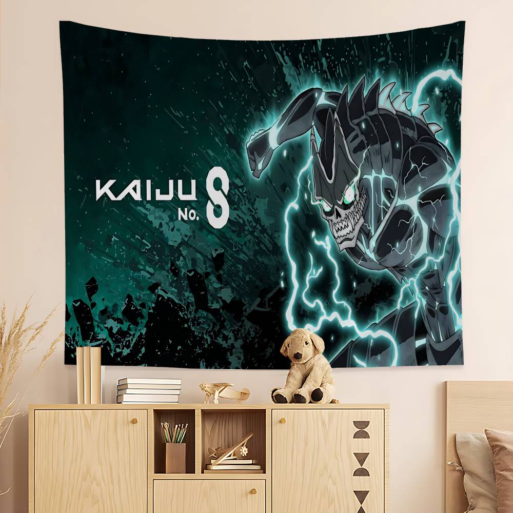 Animation KKaiju No8 Colorful Tapestry Wall Hanging Bohemian Wall Tapestries Mandala Wall Art Decor