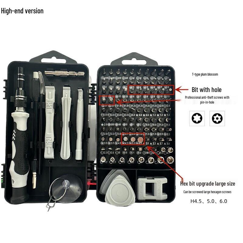 Weibaixun 115-in-1 Precision Magnetic Screwdriver Set