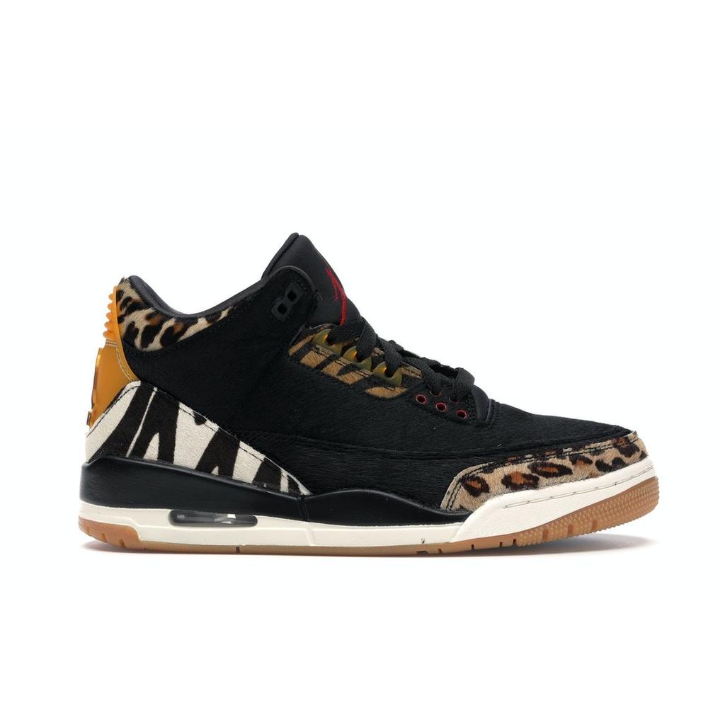 Air Jordan 3 Retro SE Animal Instinct Unisexové Tenisky Černá Tmavě-Moka Provaz CK4344-002