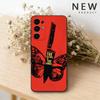 Movie The S-Silence of the Lambs Phone Case For Samsung S26,25,24,21,22,23,30,20,Ultra,Plus,Fe,Lite Black Soft Cover
