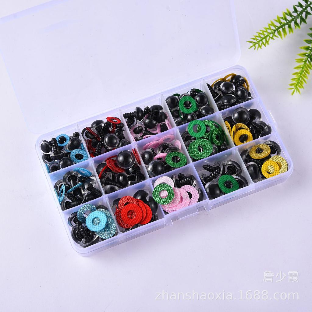 Cartoon Plush Toy Crystal Eyes - DIY Accessories