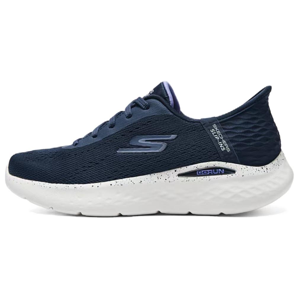 Skechers Go Series Comfortable Versatile Low-Top Running Shoes Women sneakers Blue 129452-NVLV 36