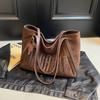 Schultertasche Damen große Kapazität neue Tasche, hochwertiges Gefühl, Tasche für College-Studenten, hochwertiges Gefühl Tragetasche