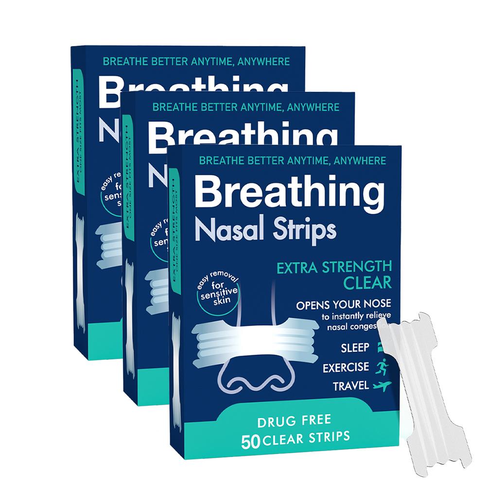 Nasal Strips for Snoring Nasal Patch Physical Expansion Breathable Nose Patch Better Sleep Anti-Snoring Extra Nasal Strip Patch