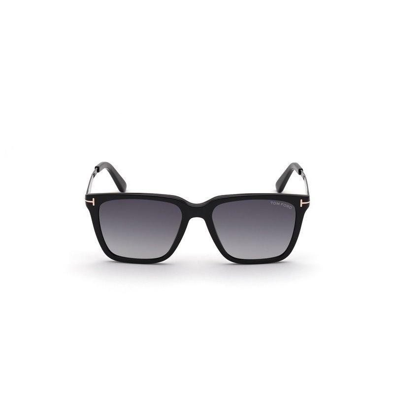Tom Ford Garrett Azetat Quadratische Sonnenbrille Herren Sonnenbrille Schwarz FT0862