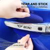 Car Door Sticker Carbon Fiber Scratches Auto Handle Protection Film For Mini Cooper One S Clubman R50 R53 R56 R60 F55 F56 R57 R58 R59
