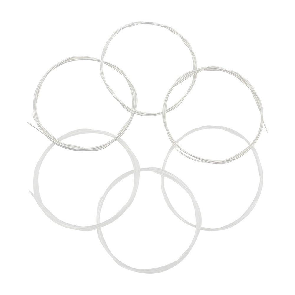 C104 Guitar Strings Acoustic Folk Guitar Brilliant Sound Quality Silver-plated Copper Alloy Wound Nylon Core Strings