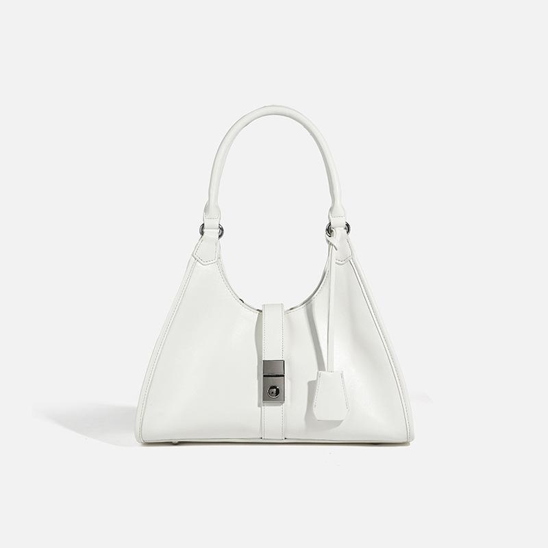 Women s Bag 2025 New Fashion Versatile Retro Handbag Underarm Bag High-end Niche Trend Commuting Bag белый