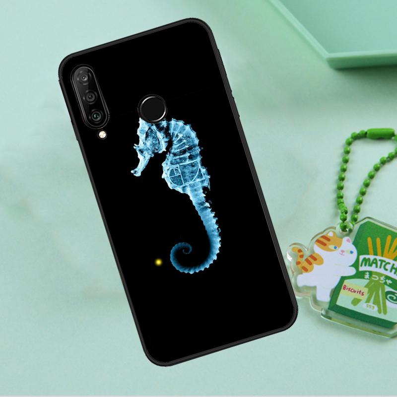 Starfish Seahorse Pattern For Huawei Nova Y90 Y70 Y60 Y61 Y91 Y72 9 10 SE 12i 12s 11i 5T P60 Pro P20 P30 P40 Lite Case