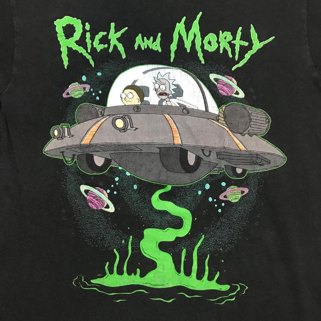 [USED] Rick & Morty T-shirt, Size S, RICK & MORTY Anime Tee