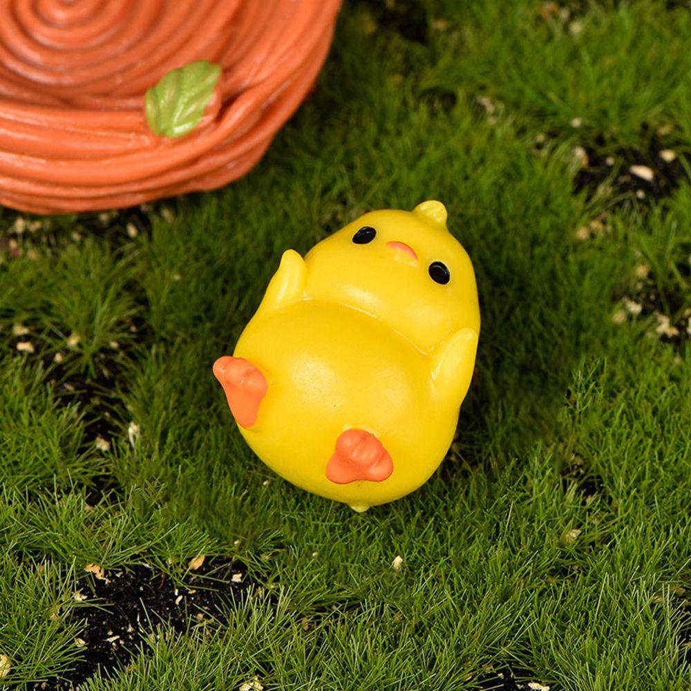 Decor Hen Chicken Miniatures Figurines Fairy Garden Ornaments Home Decorative Micro Landscape