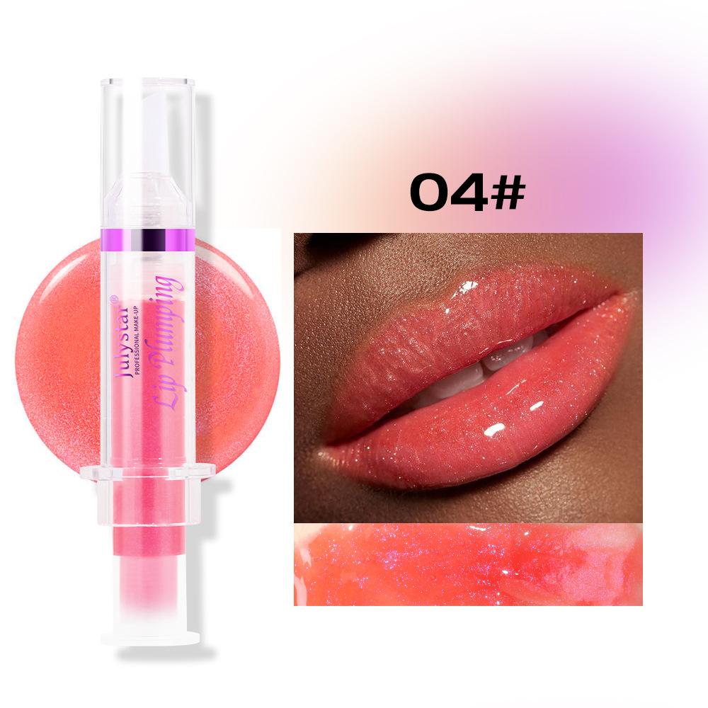 Pearlescent Long-lasting Moisturizing Lip Plumping Lip Nectar Moisturizing And Brightening Non-stick Cup Hydrating Doe Lip Glaze