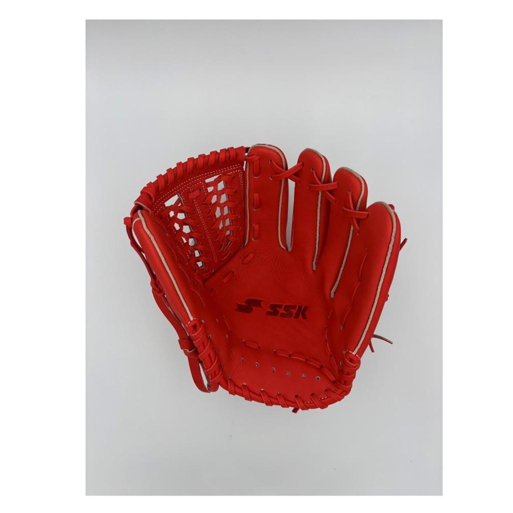 SSK SSGB76107 Soft Baseball R Orange Large Infielder's Hat, (33),