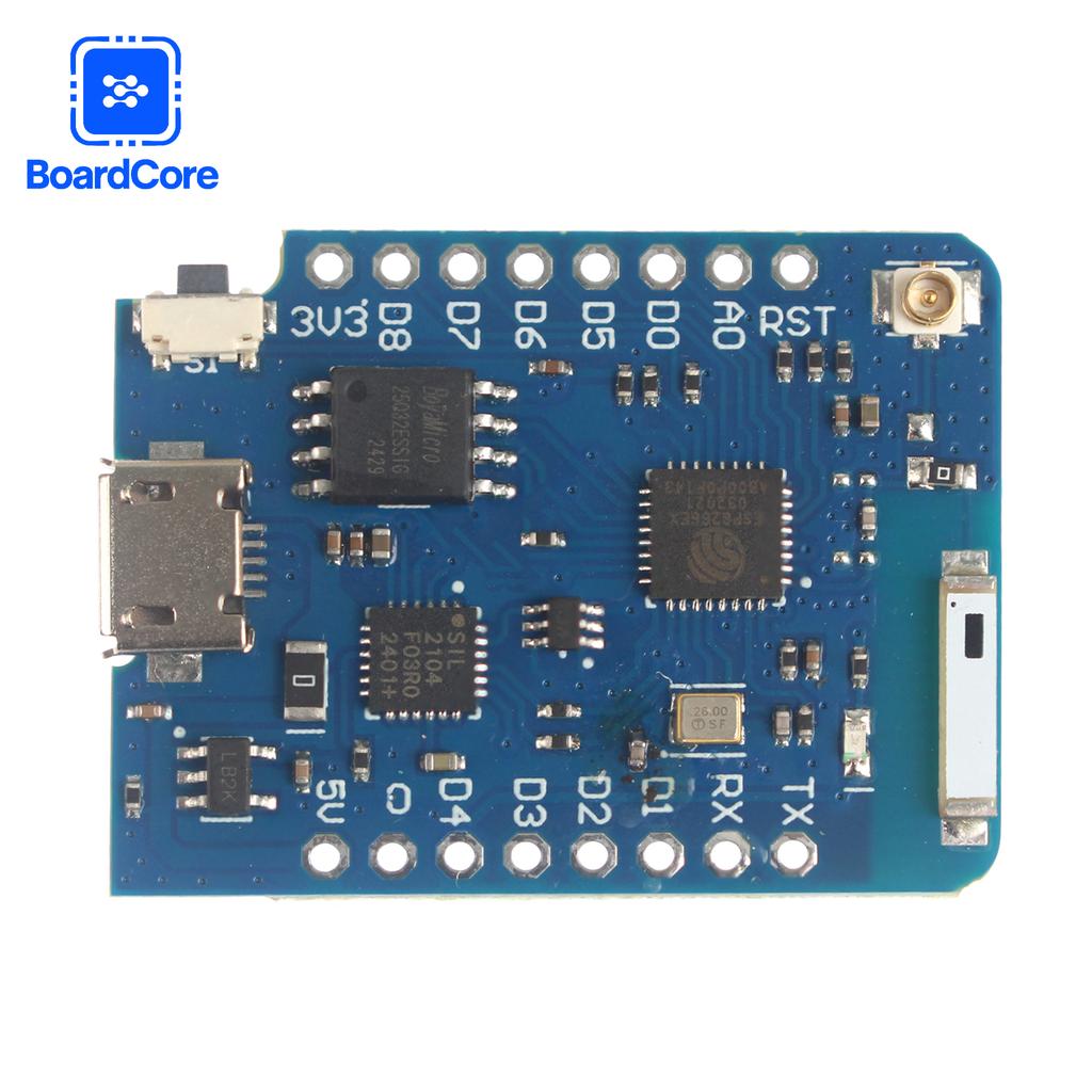 D1 Mini Pro ESP8266 NodeMcu 4MB Bytes Lua WIFI Internet of Things Development Board Based ESP8266 for Arduino