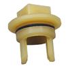 2Pcs Meat Grinder Pinion Parts Mincer Plastic Gear Screw Auger Bushing Coupling Sleeve 418076 For Mfw1501 1545 1550 Mum4 5