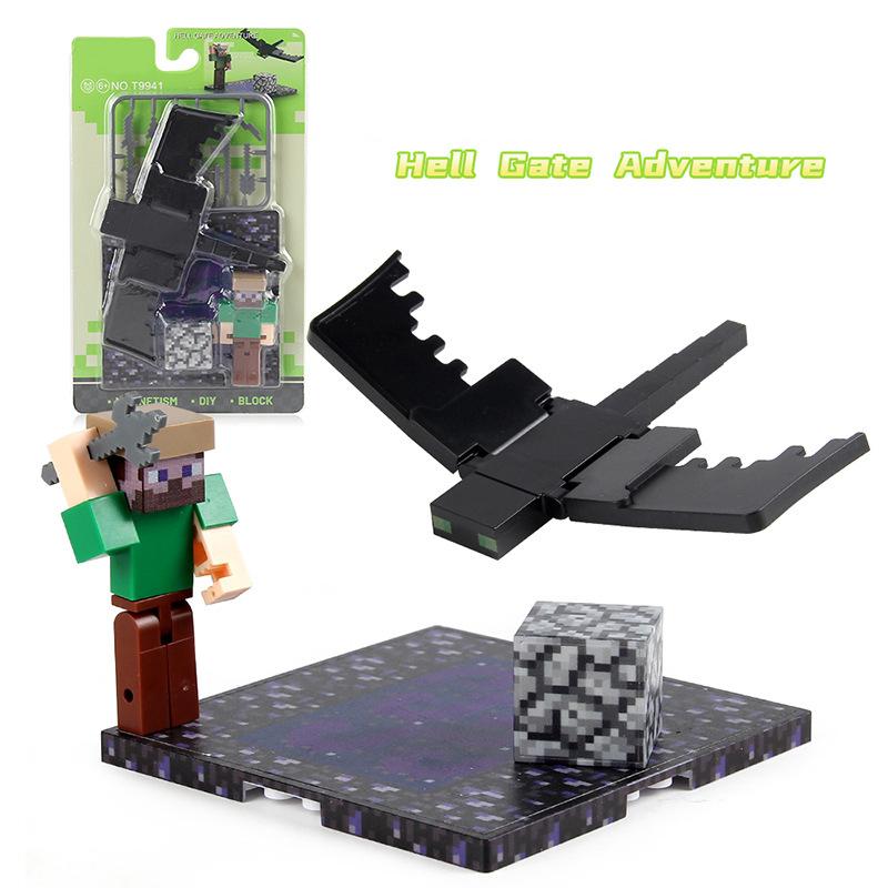 Magnetic Blocks Sets Kid Building Toys Build Mine Magnet World Model for Boys Girls STEM Montessori Sensory Cubes Toddlers Gifts