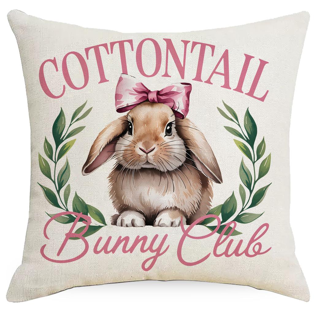 Oster-Kissenbezug Hase Brief Kreative Heim Kissenbezug Dekoration