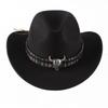 Western Style Cowboy Hat, Ethnic Style Rolled Edge Hat, Sun Hat, Jazz Hat, Outdoor Travel Hat  Cow Print Cowboy Hat