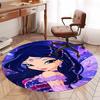 Winx Club Printed Round Rug Carpet Chair Rug Area Rug Entryway Doormats,for Office Chair Living Room Bedroom Kitchen Room.