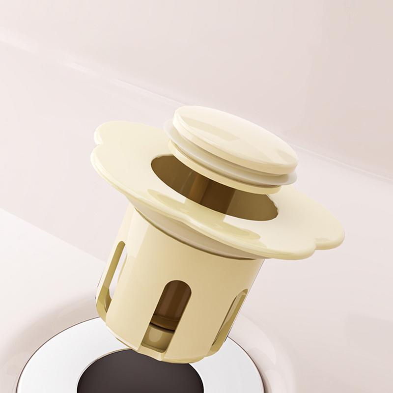 Washbasin Filter Leaking Plug Pops-Up Bathroom Sink Drain Strainer For Waterbasin Sink