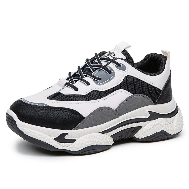 2025 Trendy Women's Dad Shoes: Lightweight, Thick-Soled, All-Match, Height-Boosting Sneakers for Spring/Summer