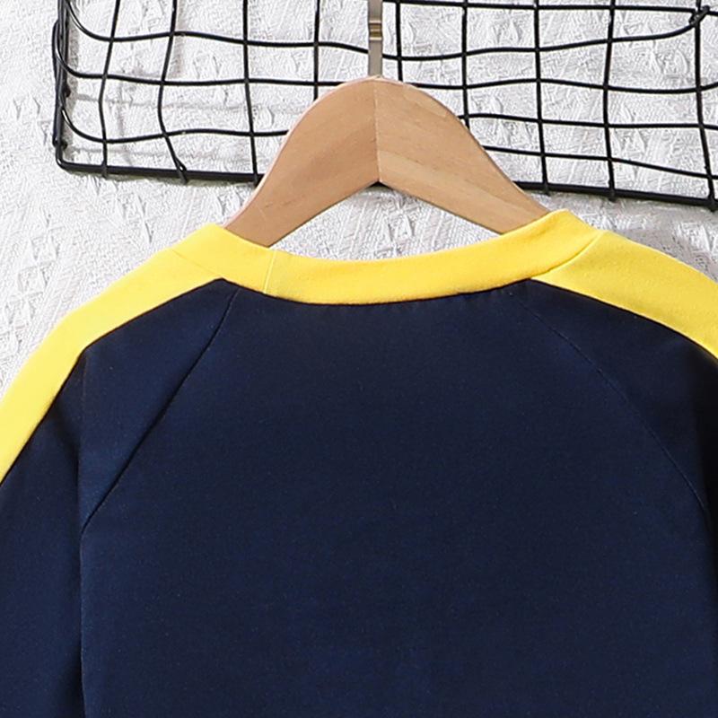 Mädchen Mode Set Sommer Kinder Kurz Slim Buchstaben Kurzarm T-Shirt Lässig Weitbeinige Hosen Zwei Sets