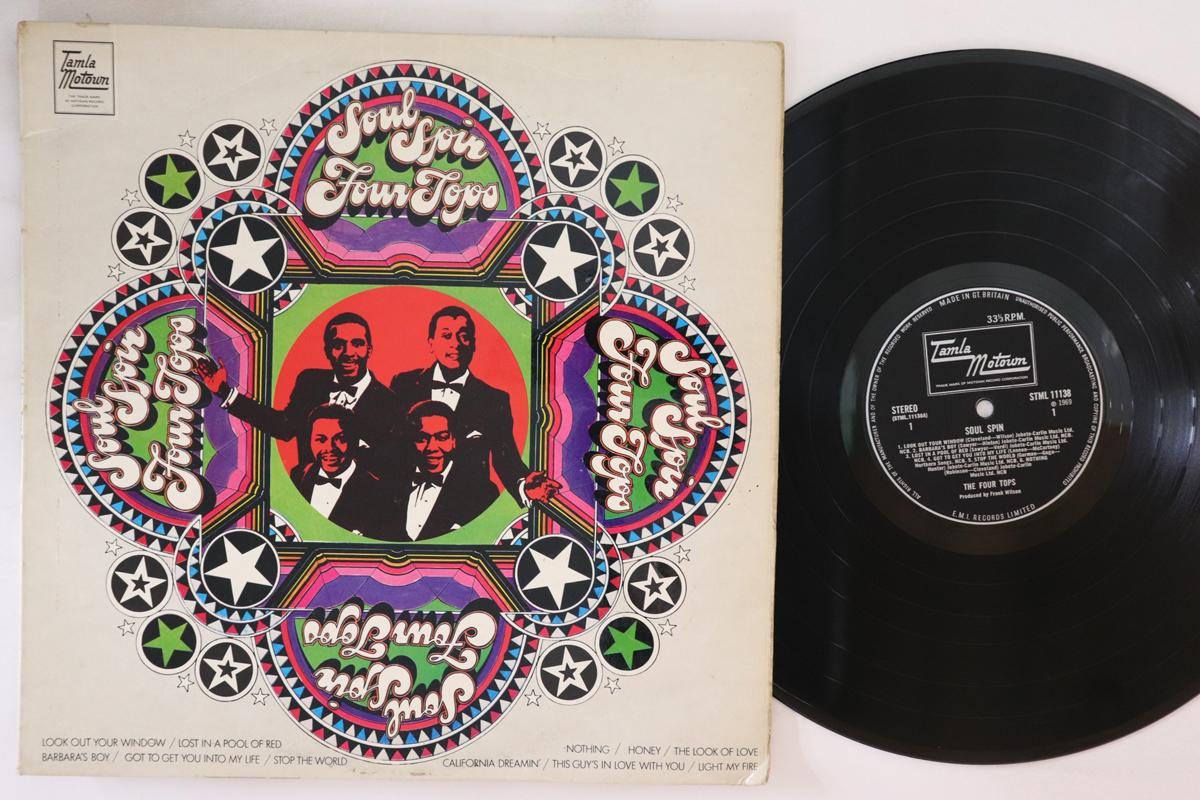 

LP Record FOUR TOPS Soul Spin STML11138 TAMLA MOTOWN 1970 UK SoulFunk Used