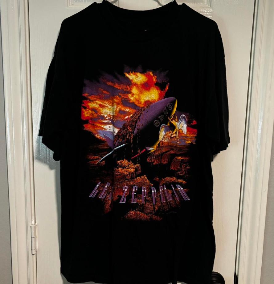 Винтажная футболка Led Zeppelin 1994 года, размеры S-5XL, унисекс XXXXL